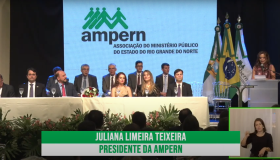 Juliana Limeira é empossada presidente da AMPERN